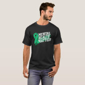 Mental Health Matters Emotional Well Being Awarene T-Shirt (Vorne ganz)