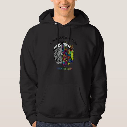 Mental Health Matters Endthestigma Hoodie (Vorderseite)