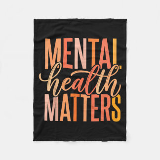 Mental Health Matters Human Brain Illness Fleecedecke