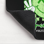 Mental Health S Awareness Support Squad Smile Face Mousepad (Ecke)