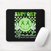 Mental Health S Awareness Support Squad Smile Face Mousepad (Mit Mouse)