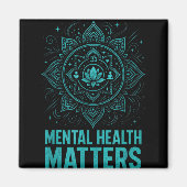 Mental Health S End Stigma Awareness  Magnet (Vorne)
