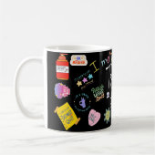 Mental Health Self Care Affirmation Tumbler – Posi Kaffeetasse (Links)