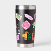 Mental Health Self Care Affirmation Tumbler – Posi Thermobecher (Rückseite)