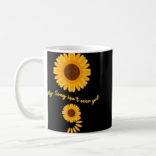 Mental Health Semicolon Sunflower Suicide Preventi Kaffeetasse (Links)