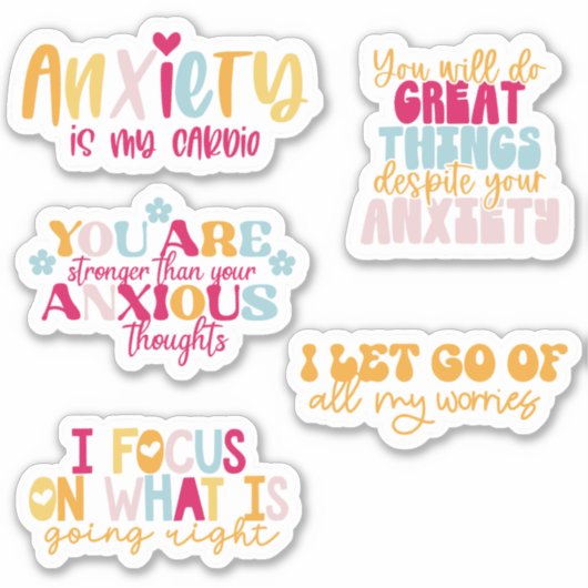 Mental Health Sticker Bundle (Vorderseite)