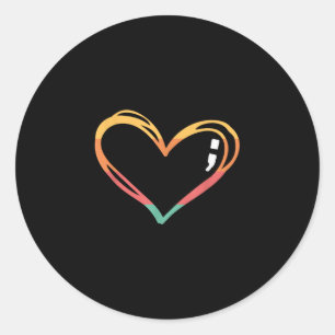 Mental Health Suicide Awareness Montag Symbol Semi Runder Aufkleber