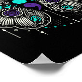 Mental Health Suicide Awareness Semicolon Butterfl Poster (Ecke)