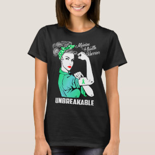 Mental Health Warrior Unzerbrechliche Aufmerksamke T-Shirt