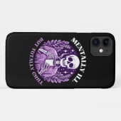 Mental Ill, aber Totally Chill Case-Mate iPhone Hülle (Rückseite (Horizontal))