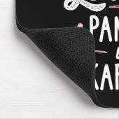 Mental Ill aber Totally Chill Gothic Skeleton Dri Mousepad (Ecke)
