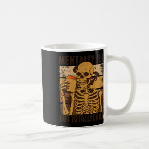Mental Ill, aber Totally Chill Halloween Kostüm S Kaffeetasse