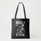 Mental-Ill, aber Totally Chill Halloween-Kostüm Tasche (Vorderseite)