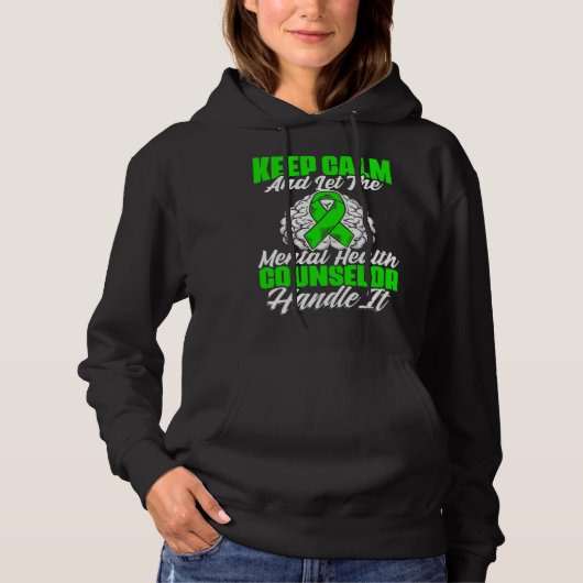 Mental Illness Support Mental Health Hoodie (Vorderseite)