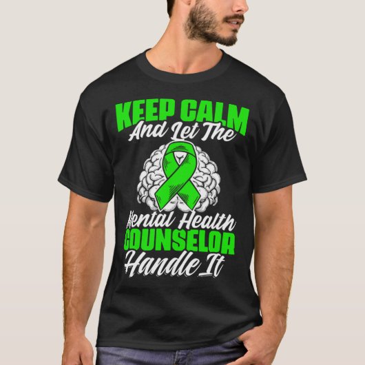 Mental Illness Support Mental Health T-Shirt (Vorderseite)