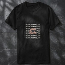 Mental im Urlaub Lustiges Strand T-Shirt