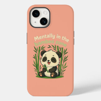 Mental in der Bambus-Zone – Süßer Panda iPhone Cas Case-Mate iPhone 14 Hülle