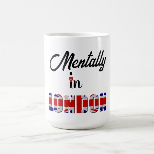 Mental in London Coffee Tasse (Mittel)