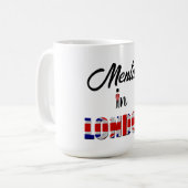 Mental in London Coffee Tasse (Vorderseite Links)