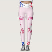 Mental in Paris Leggings (Vorderseite)