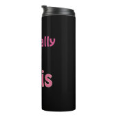 Mental in Paris Thermal Tumbler Thermosbecher (Nach rechts gedreht)