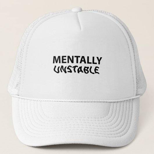 Mental instabil truckerkappe (Vorderseite)