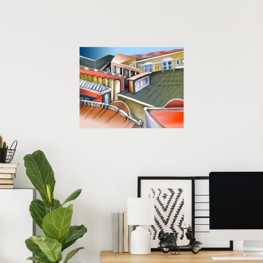 Mental Labyrinth Poster (Heimbüro)