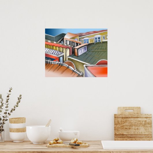 Mental Labyrinth Poster (Küche)