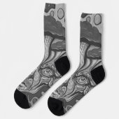 Mental Mayhem Socken (Linkes Detail)