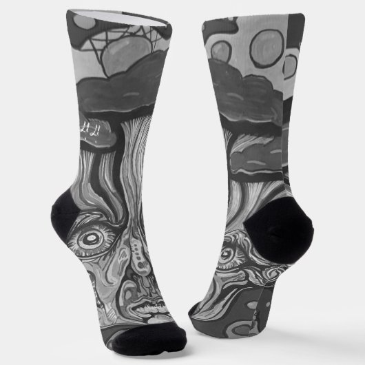 Mental Mayhem Socken (Gewinkelt)