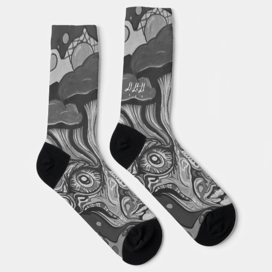 Mental Mayhem Socken (Rechts)