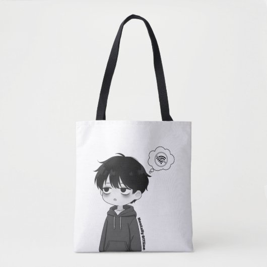 Mental Offline getrennter Chibi-Junge Tasche (Vorderseite)