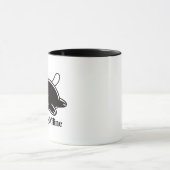 Mental Offline Lustige Introvertierte Stimmung Des Tasse (Zentrum)