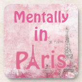 Mental Paris Beverage Coaster Getränkeuntersetzer (Vorderseite)
