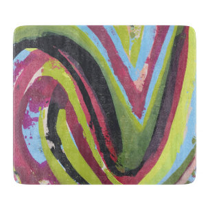 Mental Receiver 6 x 7 Deko Glass Cutting Board Schneidebrett