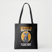 Mental Reladung, bitte warten Koala Orange Tasche (Vorderseite)