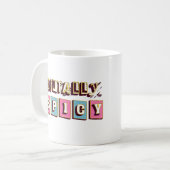 Mental Spicy Sarcastic Spaß Funny Sarcasm Zitat Kaffeetasse (Vorderseite Links)
