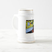 Mental Ward Zeichnend Bierglas (Vorderseite Links)