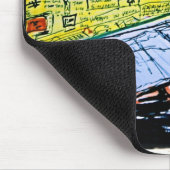 Mental Ward Zeichnend Mousepad (Ecke)