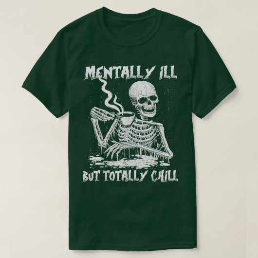 Mental werde ich aber ganz kühle Geschicklichkeit  T-Shirt (Design vorne)