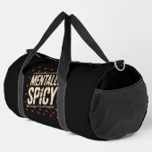 Mental würzige rosa Herzen Duffle Bag (Rechte Ecke)