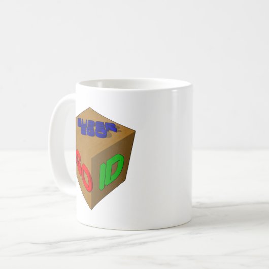 MentalBlock Kaffeetasse (Vorderseite Links)