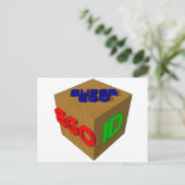 MentalBlock Postkarte (Stehend Vorderseite)