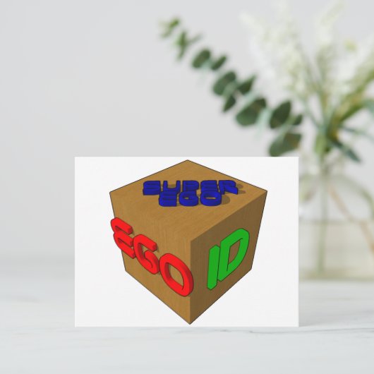 MentalBlock Postkarte (Stehend Vorderseite)