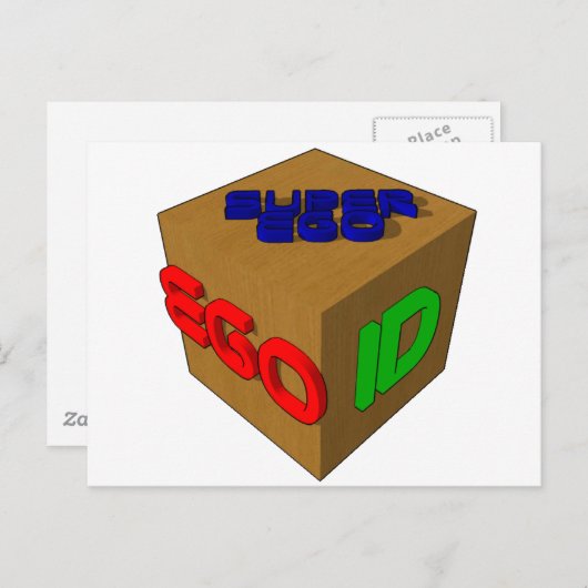 MentalBlock Postkarte (Vorne/Hinten)