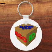 MentalBlock Schlüsselanhänger (Vorderseite)