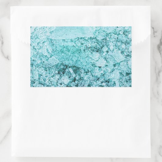 mentale Integration Rechteckiger Aufkleber (Tasche)