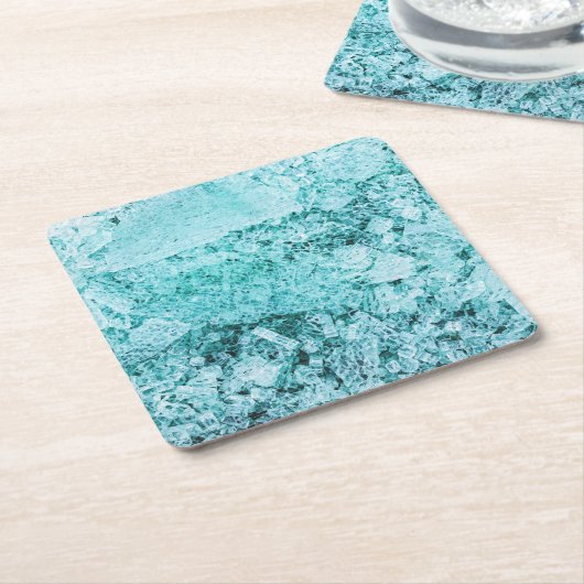 mentale Integration Rechteckiger Pappuntersetzer (angewinkelt)