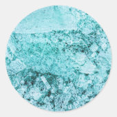 mentale Integration Runder Aufkleber (Vorderseite)