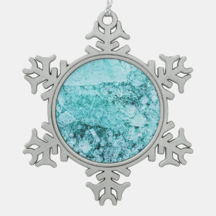 mentale Integration Schneeflocken Zinn-Ornament